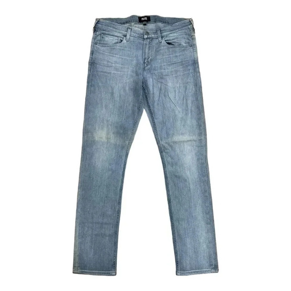 Paige Light Wash Croft Jeans 34